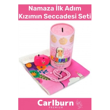 Namaza İlk Adım Kızımın Oğlumun Seccadesi Oyuncak Medine Görselli Fotoğraf Makinesi Tesbih Seti