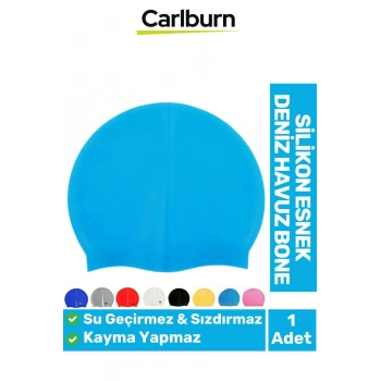 Özel Üretim Kaymaz Su Geçirmez Sızdırmaz Silikon Yüzücü Elastik Yüzme Şapkası Havuz Deniz Bonesi