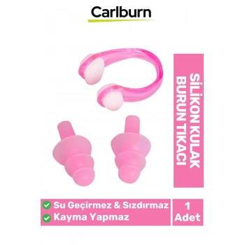 Özel Üretim Yıkanabilir Elastik Kutulu Su Geçirmez Sızdırmaz Kaymaz Silikon Kulak Burun Tıkacı