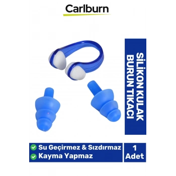 Özel Üretim Yıkanabilir Elastik Kutulu Su Geçirmez Sızdırmaz Kaymaz Silikon Kulak Burun Tıkacı