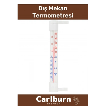 Özel Üretim Kolay Yapıştırılan -50°C ile 50°C Derece Sıcak Soğuk Hava Ölçen Dış Mekan Termometre