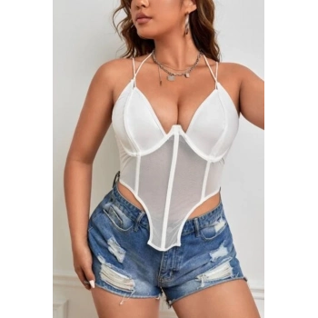 Özel Üretim Gece Seksi Günlük Zarif Şık Rahat Fantezi Balenli İnce Askılı Erotik Kadın Body