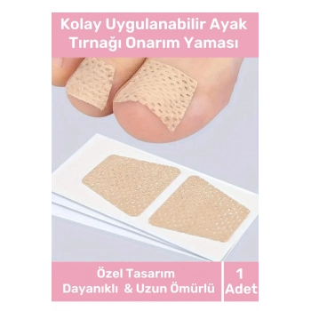 Özel Üretim Tırnak Güçlendirmek Canlandırmak Hasar Renk Kolay Uygulanabilir Ayak Tırnağı Onarım Yama