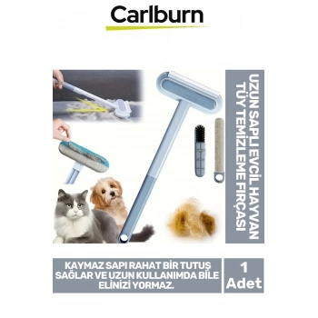 Özel Üretim Çift Taraflı Kaymaz Uzun Ergonomik Saplı Evcil Hayvan Kedi Köpek Tüy Temizleme Fırçası