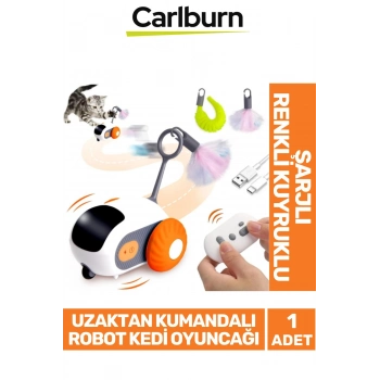 Özel Üretim Şarjlı Etkileşimli Renkli Kuyruk Aparatlı Aktivite Uzaktan Kumandalı Robot Kedi Oyuncağı