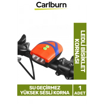 Özel Üretim Yüksek Sesli Su Geçirmez Kolay Takılabilir Ledli Bisiklet Kornası