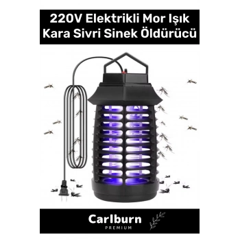 Özel Üretim Prizli Az Yer Kaplar 220V Elektrikli Cihaz Cız Lamba Mor Işık Kara Sivri Sinek Öldürücü