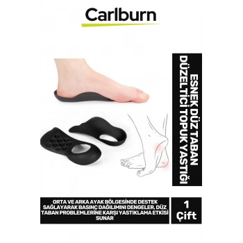 Özel Üretim Yumuşak Silikon Yürüyüş Konfor Artırıcı Esnek Düz Taban Düzeltici Topuk Yastığı