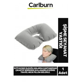 Özel Üretim Kamp Yolculuk Seyahat Uçak Otobüs Araba Dayanıklı Şişme Seyahat Yastığı