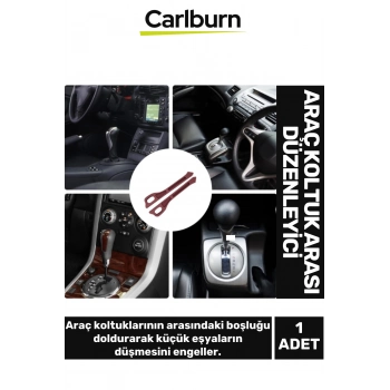 Özel Üretim Esnek Telefon Cüzdan Anahtar Para Düşme Engelleyici Araç Koltuk Arası Düzenleyici Bordo