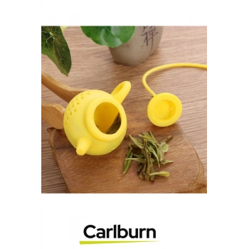 Özel Tasarım Yıkanabilir Minimalist Taşınabilir Bitki Çayı Çaydanlık Tasarımlı Çay Demleme Süzgeci