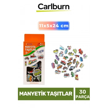 Özel Üretim Eğitici Zeka Geliştirici Öğretici El Göz Koordinasyonu Manyetik Taşıtlar- 30 Parça