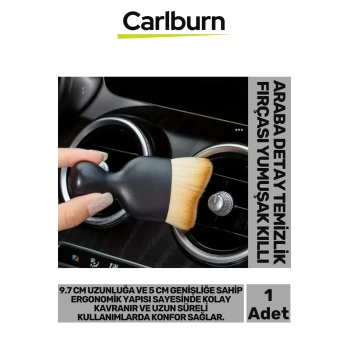 Premium İnce Telli Zarar Vermeyen Ultra Yumuşak Saplı Araba Detay Temizlik Fırçası Yumuşak Sık Kıllı