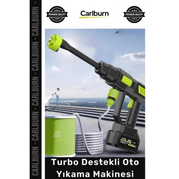 #OtoYıkama Şarjlı Kablosuz Yüksek Basınç Turbo Destekli Temizlik Performans Oto Yıkama Makinesi