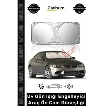 #OtoGüneşlik Katlanabilir Ön Cam Araba UV Koruma Maksimum Serinlik Sağlayan Evrensel Uyum Güneşlik