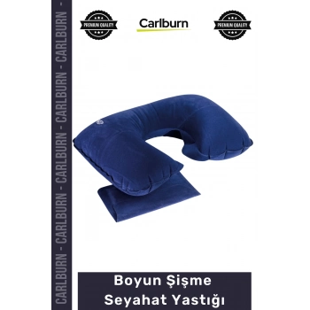 #Yastık Uzun Yolculuk Konfor Boyun Ense Desteği Uçak Otobüs Araba Tren Boyun Şişme Seyahat Yastığı