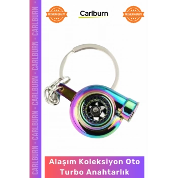 #Anahtarlık Havalı Görünüm Alaşım Koleksiyon Zarif Dekorasyon Hediye Dayanıklı Oto Turbo Anahtarlık