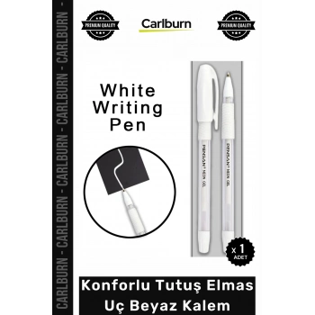 #Kalem Siyah Yapraklı Defter Akışkan Mürekkep Mükemmel Yazım Konforlu Tutuş Elmas Uç Beyaz Kalem