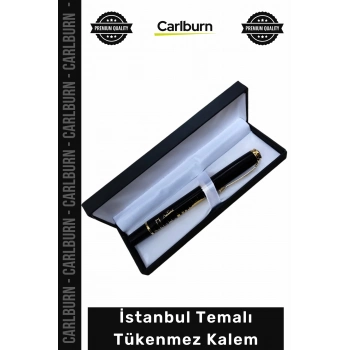 #Kalem Zarif Şık Ergonomik Konforlu Yazım Dekoratif Kurumsal Hediye İstanbul Temalı Tükenmez Kalem