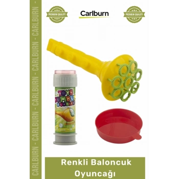 #Oyuncak Renkli Güvenli Malzeme Çocuk Motor Beceri Oyunu Poşetli Paket Borazan Baloncuk Oyuncağı