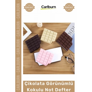 #NotDefteri Tatlı Görünüm Sıra Dışı Tasarım Kompakt Anı Defteri Çikolata Görünüm Kokulu Not Defter