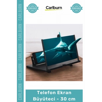 #Büyüteç 3D Mercek Tüm Telefonlar Uyumlu Yüksek Çözünürlük Büyük Boy Telefon Ekran Büyüteci 30 cm