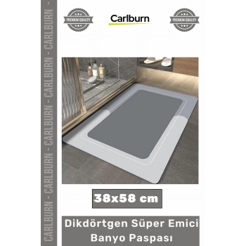 #Paspas Dayanıklı Nappa Deri Yüzey Hızlı Kuruyan Kaymaz Ev Tipi Dikdörtgen Süper Emici Banyo Paspası