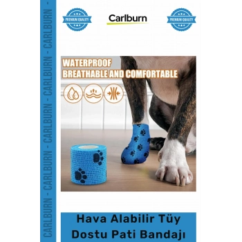 #Petshop Evcil Hayvan Kedi Köpek Koruma Su Geçirmez Hava Alabilir Tüy Dostu Destek Pati Bandajı