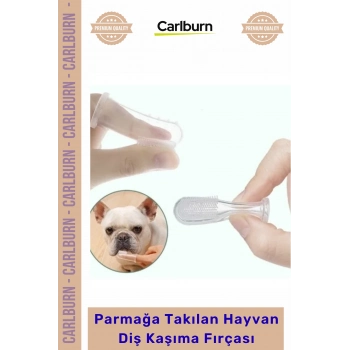 Özel Üretim Kedi Köpek Ağız Bakım Şeffaf Silikon Aparatı Parmağa Takılan Hayvan Diş Kaşıma Fırçası