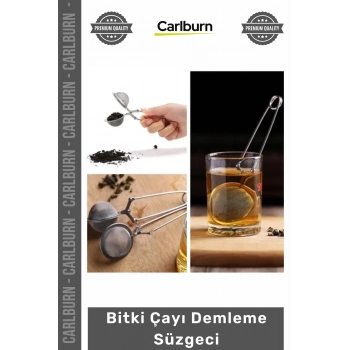 Özel Üretim Paslanmaz Çelik Kaliteli Pratik Tasarım Hijyenik Dayanıklı Bitki Çayı Demleme Süzgeci