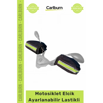 Özel Üretim Sıvı Geçirmez Ayarlanabilir Lastikli Tüm Modellerle Uyumlu Rüzgar Motosiklet Elcik