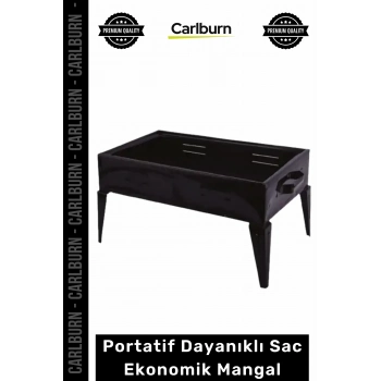 #Mangal Bahçe Balkon Kamp Teras Piknik Kömürlü Izgara Portatif Dayanıklı Sac Ekonomik Mangal