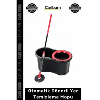 Özel Üretim Ergonomik Hafif Tasarım Dayanıklı Hijyenik Sistem Otomatik Dönerli Yer Temizleme Mopu