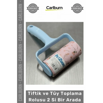 Özel Üretim Kaliteli Pratik Halı Elbise Temizleme Aparat Tiftik Tüy Toplama Rolusu 2 Si Bir Arada