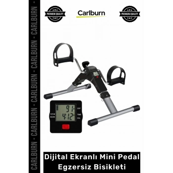 Özel Üretim Ev Ofis Taşınabilir El Ayak Spor Aleti Dijital Ekranlı Mini Pedal Egzersiz Bisikleti