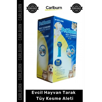 Özel Üretim Kedi Köpek Tüy Toplayıcı Paslanmaz Çelik Kaliteli Evcil Hayvan Tarak Tüy Kesme Aleti