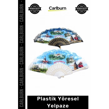 Özel Üretim 23 Cm Kaliteli Dayanıklı Geleneksel Şık Hafif Canlı Serinletici Plastik Yöresel Yelpaze
