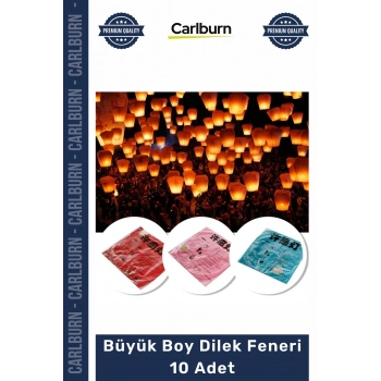 Özel Üretim Düğün Nişan Romantik Gece Etkinliği Renkli Büyük Boy Yanmaz Kağıt Dilek Feneri 10 Adet