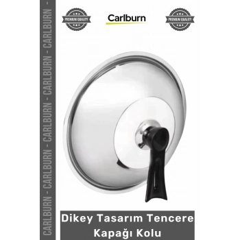 Ergonomik Isıya Dayanıklı Şık Mutfak Aksesuarı Parça Tutacak Dikey Tasarım Tencere Kapağı Kolu