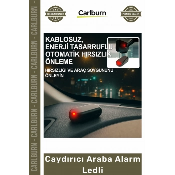 #Alarm Güneş Enerjili Solar Sahte Güvenlik Uyarı Kırmızı Flaşör Işık Caydırıcı Araba Alarm Ledli