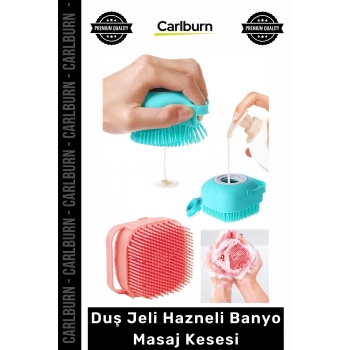 #BanyoKesesi Silikon Esnek Arındırıcı Gözenek Temizleyici Duş Jeli Hazneli Banyo Masaj Kesesi