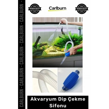 #Balıkçılık Pompalı Profesyonel Pratik Temizlik Filtre Su Değişim Aparatı Akvaryum Dip Çekme Sifonu