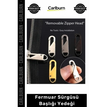 #Fermuar Paslanmaz Yüksek Kalite Metal Onarım Seti Dayanıklı Çinko Alaşım Hızlı Pratik Fermuar
