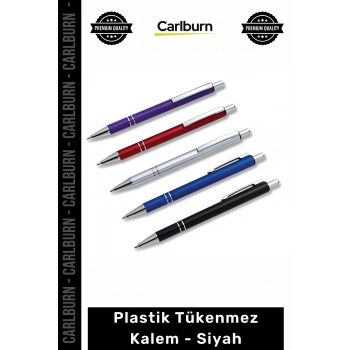 Özel Üretim Promosyon Baskılı Kurumsal Logo Ofis Kaliteli Ekonomik Plastik Tükenmez Kalem Siyah