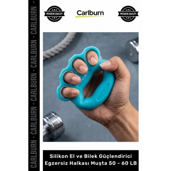 Özel Üretim Muşta Kas Spor Parmak Silikon El Bilek Güçlendirici Egzersiz Halkası 50 60 LB