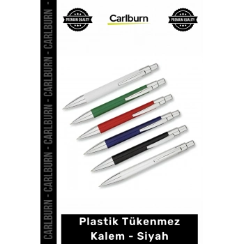 Özel Üretim Promosyon Kurumsal Baskılı Logo Uygulamalı Ekonomik Ofis Plastik Tükenmez Kalem Siyah