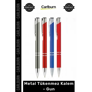Özel Üretim Baskılı Kurumsal Promosyon Ofis Hediyelik Kaliteli Şık Metal Tükenmez Kalem