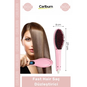 Özel Üretim Seramik Kaplamalı Hızlı Isınan Dijital Ekranlı İyonik Tarak Fast Hair Saç Düzleştirici