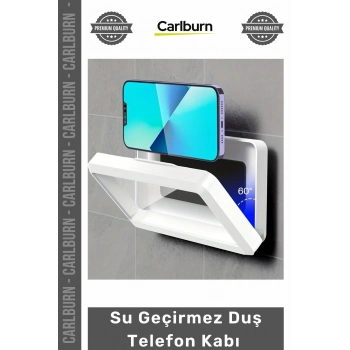 Özel Üretim Banyo Telefon Kılıfı Duvar Standı Dayanıklı Video İzleme Su Geçirmez Duş Telefon Kabı