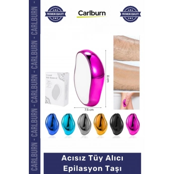 Özel Üretim Kristal Kristalize Acısız Tüy Alıcı Pürüzsüz Cilt Nano Cam Teknolojili Epilasyon Taşı